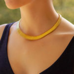 Retro Gas Pipe Collar Necklace