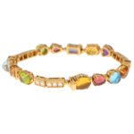 Vintage Bvlgari Allegra Multi-Gem Bracelet