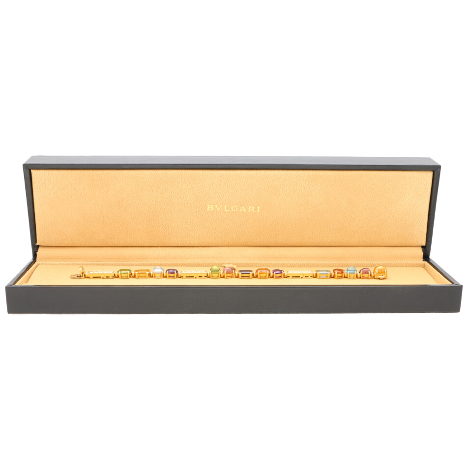 Vintage Bvlgari Allegra Multi-Gem Bracelet