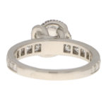 GIA Certified Vintage Fred Paris Lovers Knot Solitaire Ring