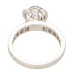 GIA Certified Vintage Fred Paris Lovers Knot Solitaire Ring