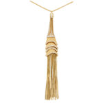 Vintage Boucheron 'Frou Frou' Diamond Tassel Necklace