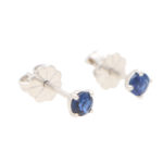 Interchangeable Ruby, Sapphire, Diamond and Pearl Stud Earrings