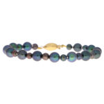 Cultured Black Pearl Strand Bracelet