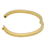 Retro Chunky Bangle in 18k Yellow Gold