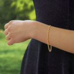 Classic Chain Link Bracelet in 18K Yellow Gold