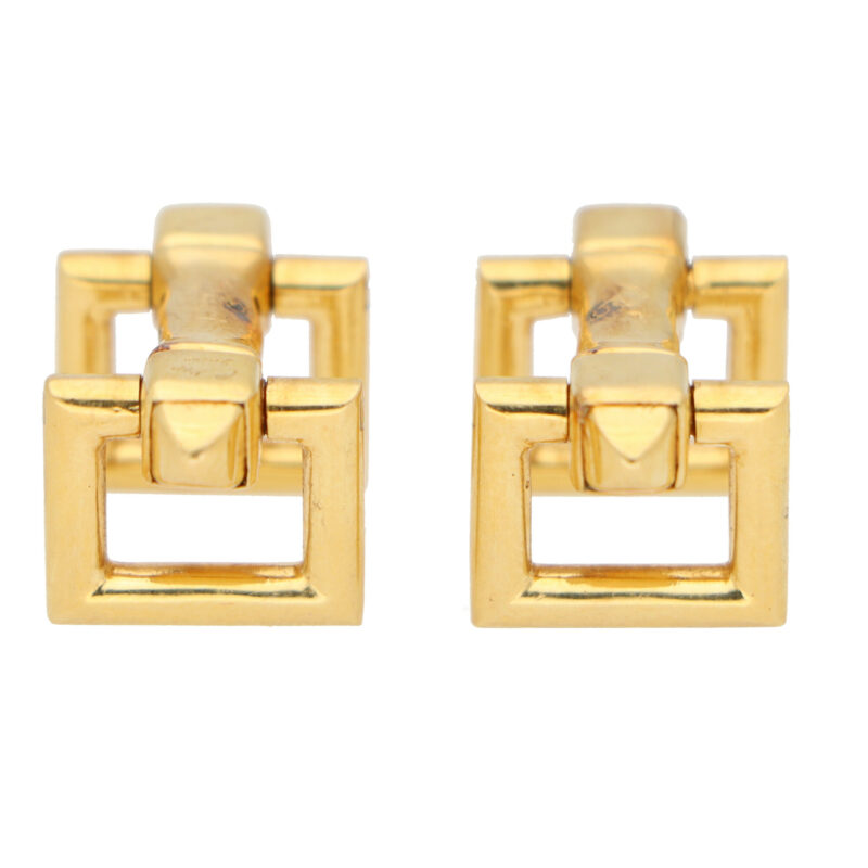 Vintage Cartier Paris Snaffle Bar Cufflinks