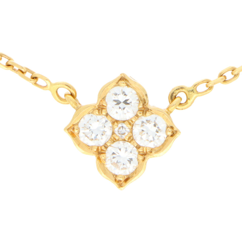 Vintage Cartier Hindu Diamond Pendant Necklace