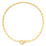 Vintage Cartier Agrafe Chunky Chain Necklace