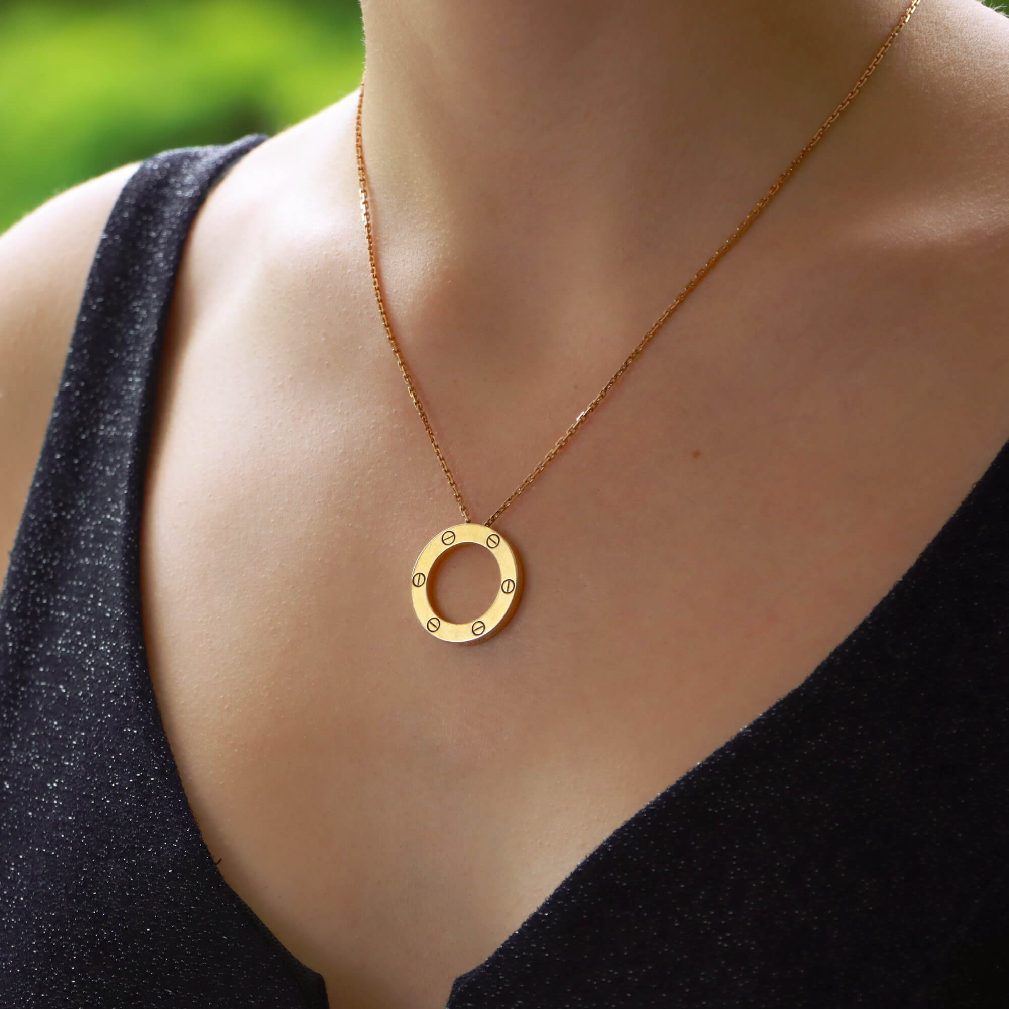 Cartier sales locket pendant