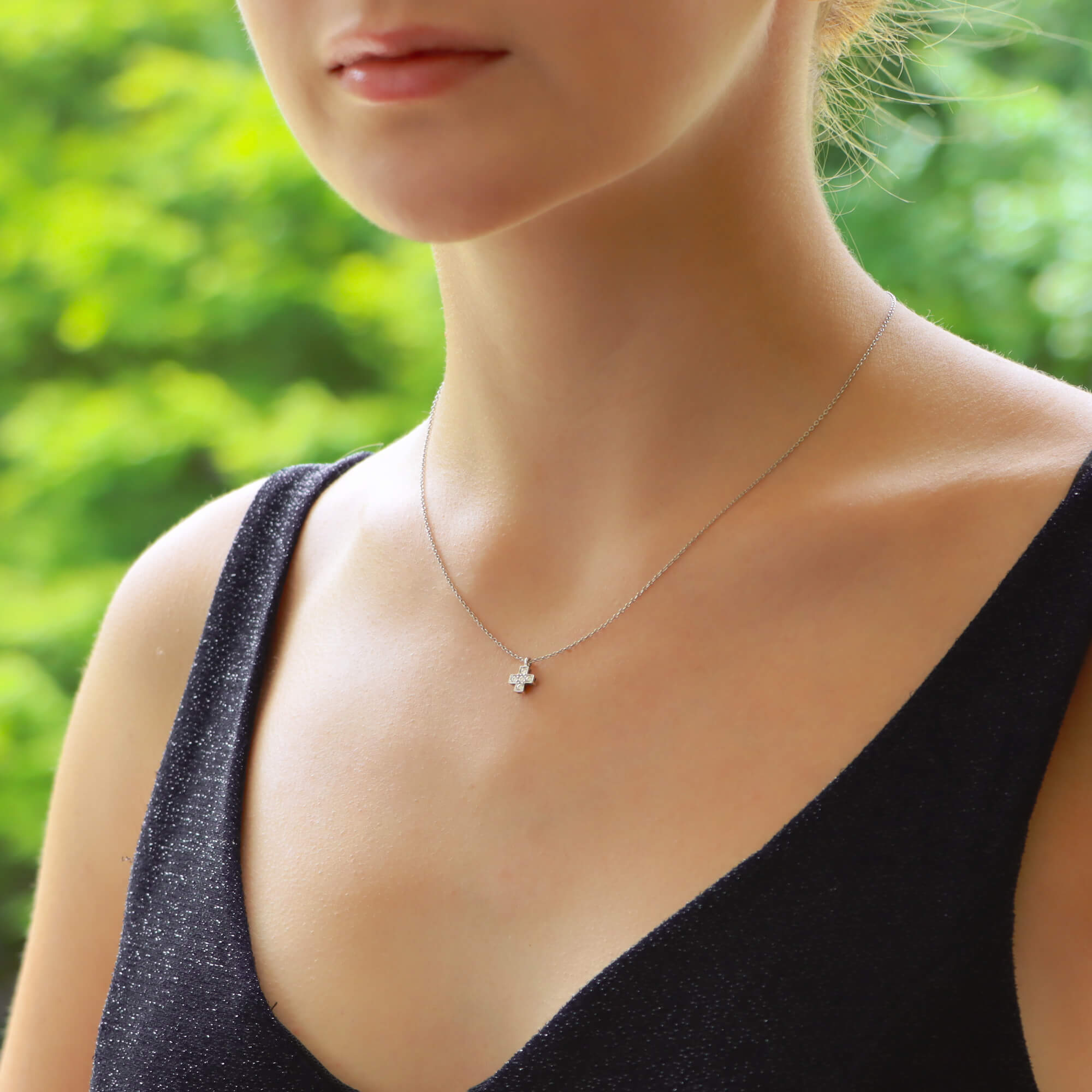 Tiffany and hotsell co cross pendant