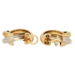 Vintage Cartier Trinity Hoop Earrings