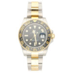 Rolex GMT Master II steel and gold wrist watch