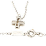 Vintage Tiffany & Co. Diamond Cross Necklace