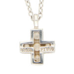 Vintage Tiffany & Co. Diamond Cross Necklace