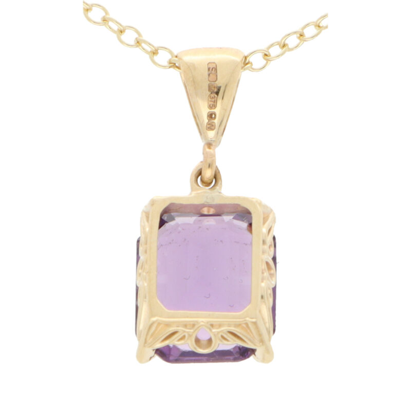 Purple Amethyst Pendant