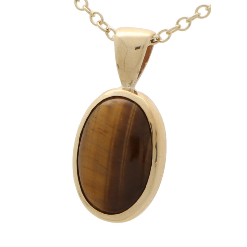 Tiger's Eye Quartz Pendant