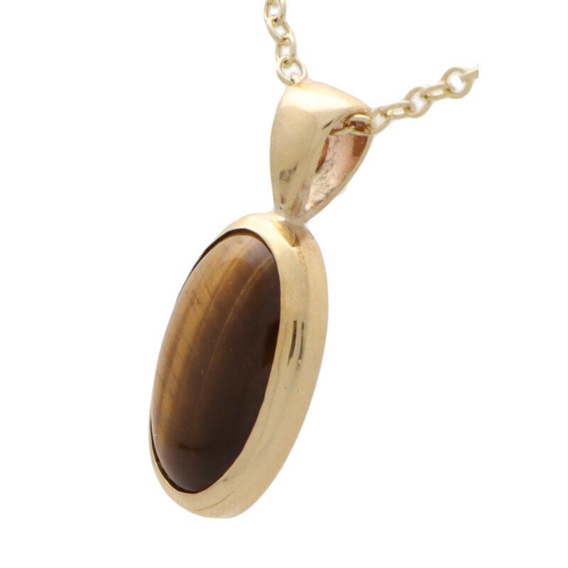 Tiger's Eye Quartz Pendant