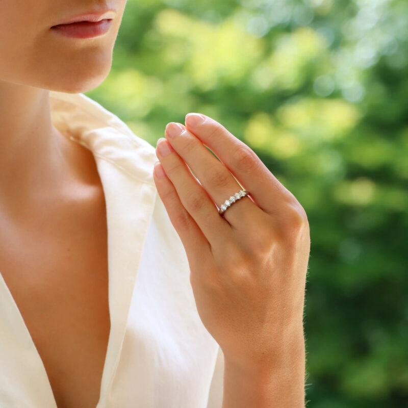 Vintage Five Stone Diamond Ring