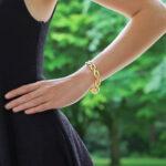 Vintage Louis Vuitton Chunky Heavy Link Bracelet at Susannah Lovis