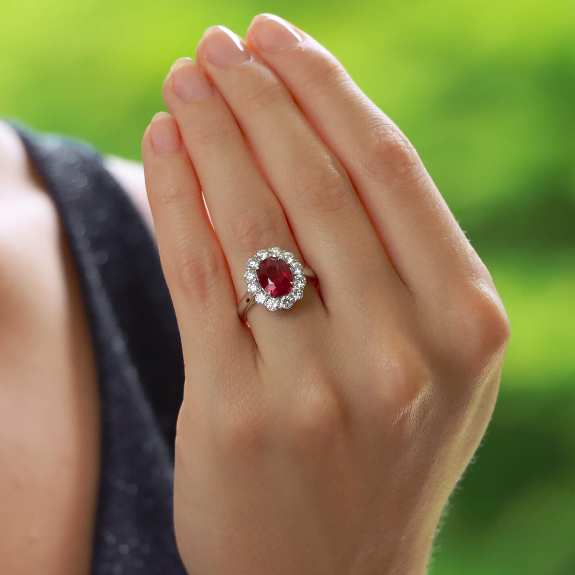 Ruby diamond jewellery sale