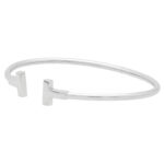 Vintage Tiffany & Co. 'Tiffany T' Bangle in White Gold