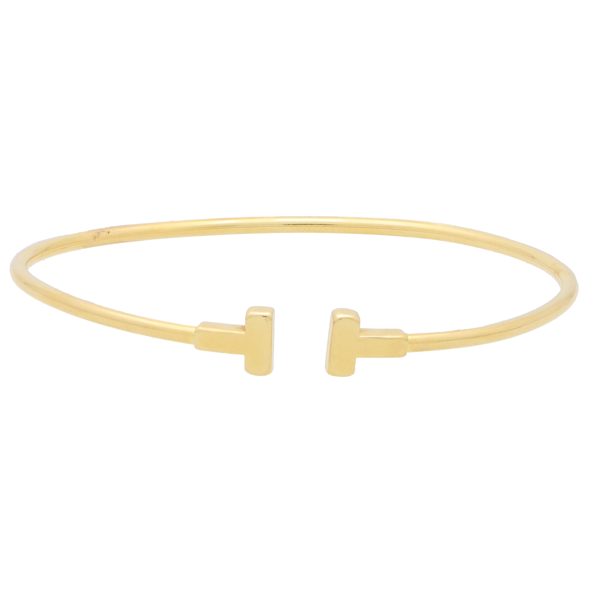 Vintage Tiffany & Co. 'Tiffany T' Bangle in Yellow Gold at Susannah ...