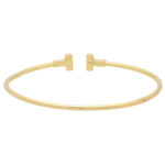 Vintage Tiffany & Co. 'Tiffany T' Bangle in Yellow Gold