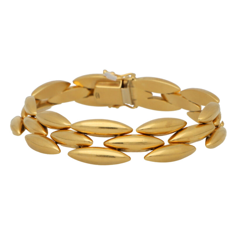 Vintage Gentiane Cartier Oval Link Bracelet