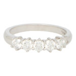 Vintage Five Stone Diamond Ring