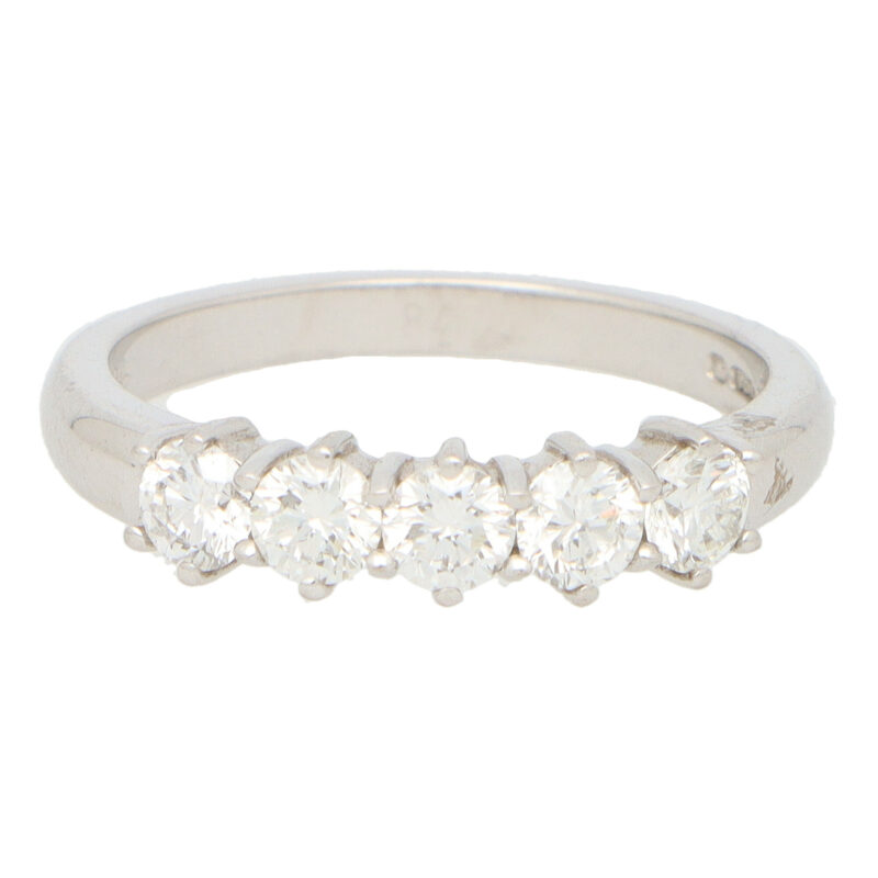 Vintage Five Stone Diamond Ring