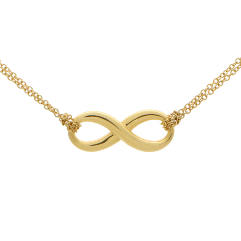 Vintage Tiffany & Co. Infinity Pendant Necklace