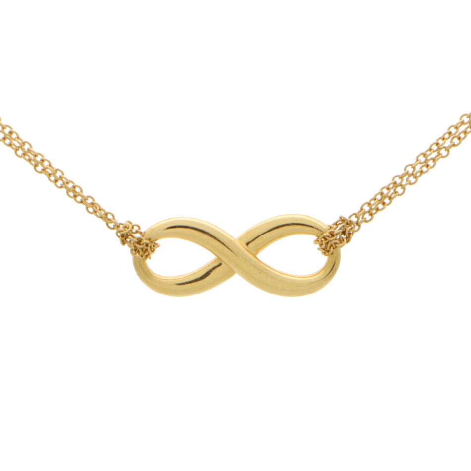 Vintage Tiffany & Co. Infinity Pendant Necklace