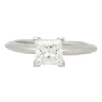 Vintage Tiffany & Co. Princess Cut Engagement Ring