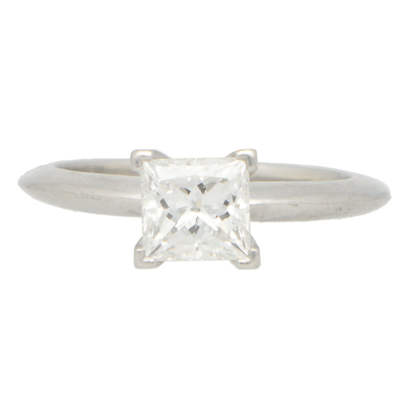 Vintage Tiffany & Co. Princess Cut Engagement Ring