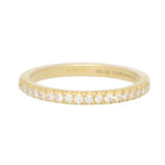 Vintage Tiffany & Co. Soleste Half Eternity Ring