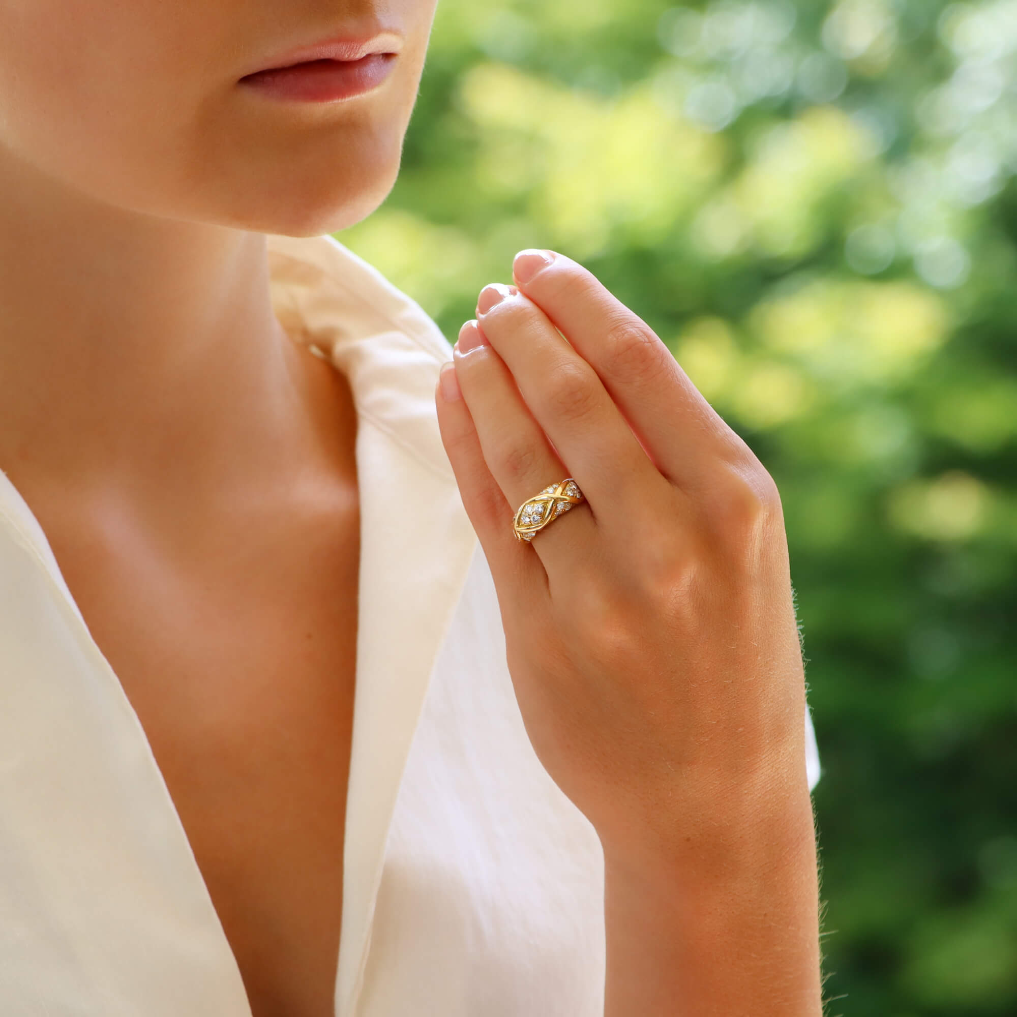 Van cleef & arpels engagement ring best sale