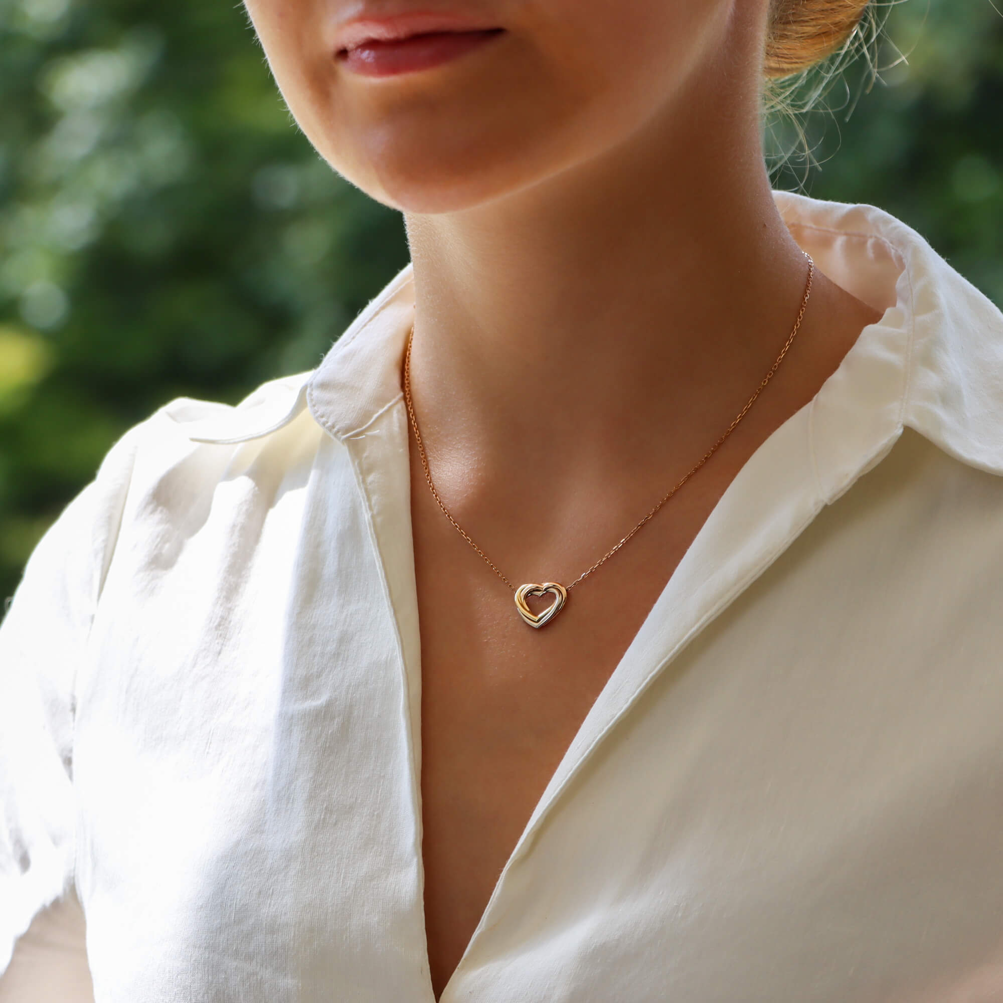 Cartier trinity pendant shop