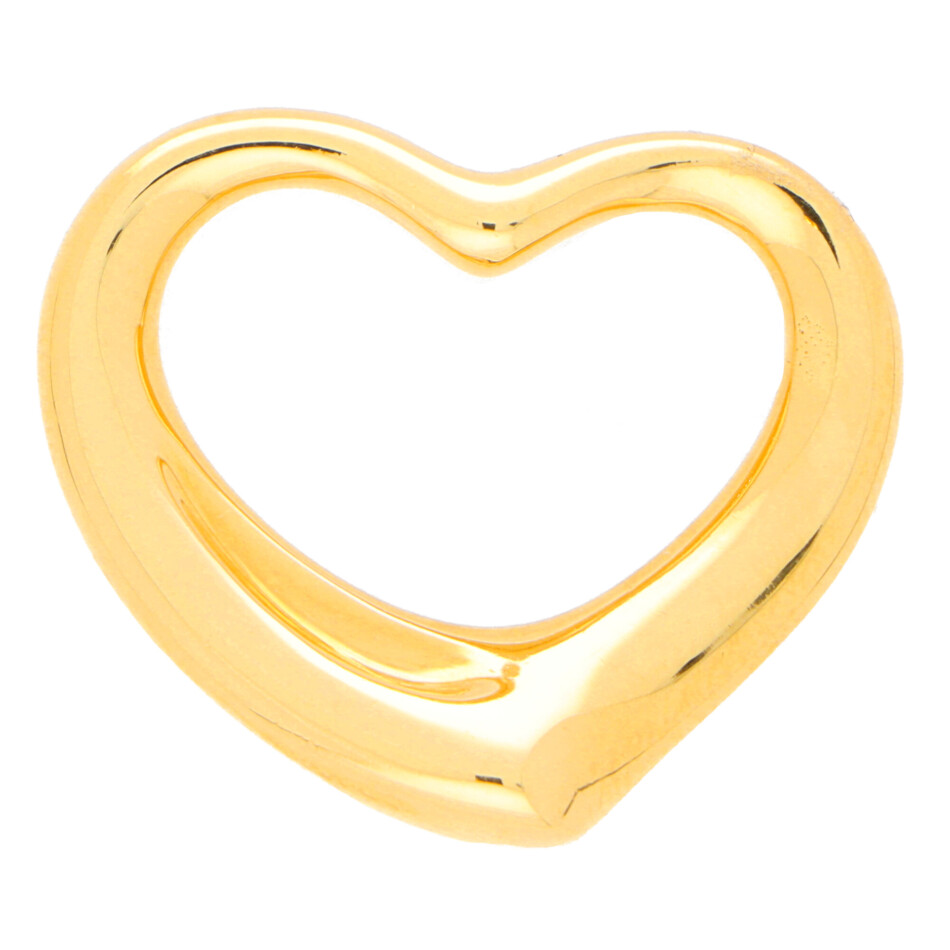 Vintage Elsa Peretti for Tiffany & Co. Open Heart Pendant