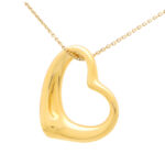 Vintage Elsa Peretti for Tiffany & Co. Open Heart Pendant