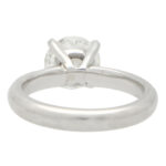 Certified 1.54ct Round Cut Solitaire Ring