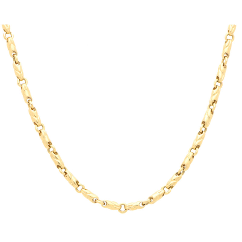 Vintage Bvlgari Fancy Link Chain Necklace