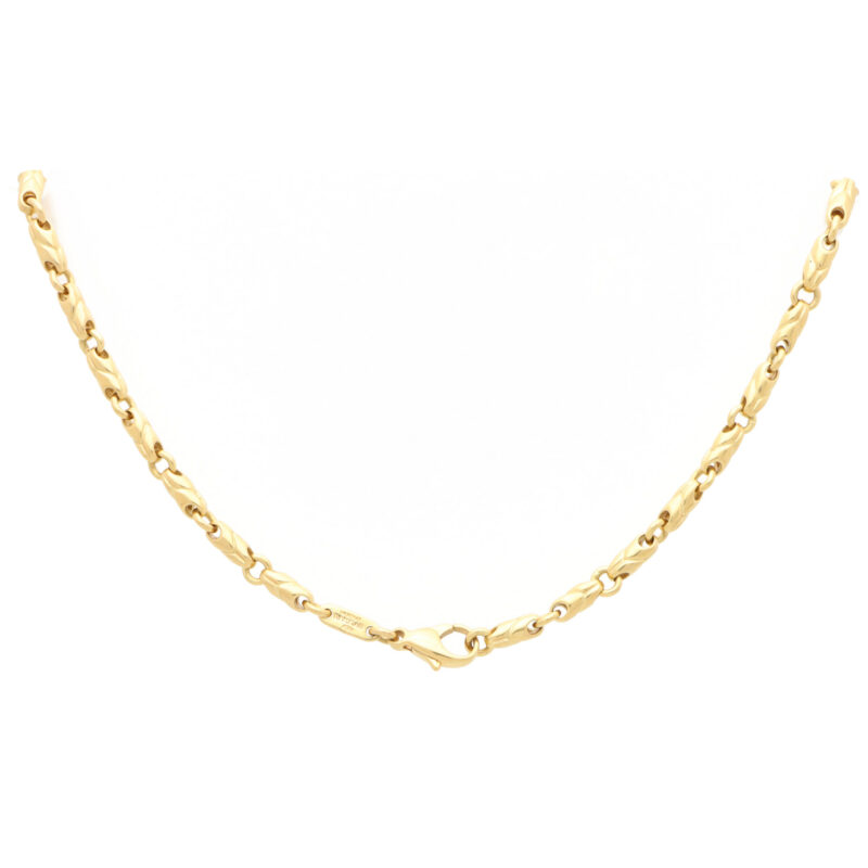 Vintage Bvlgari Fancy Link Chain Necklace