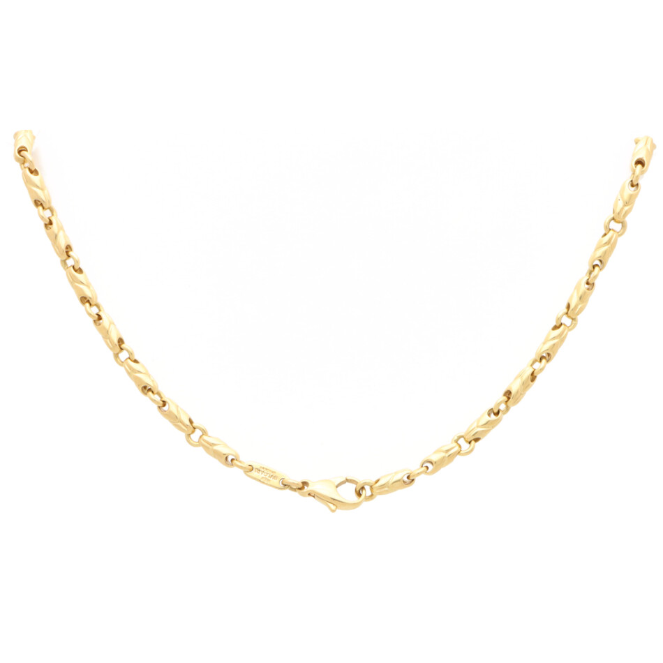 Vintage Bvlgari Fancy Link Chain Necklace