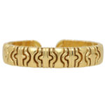 Vintage Retro Aztec Torque Bangle