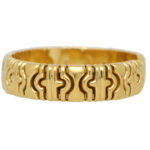 Vintage Retro Aztec Torque Bangle