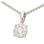 Diamond Cluster Pendant