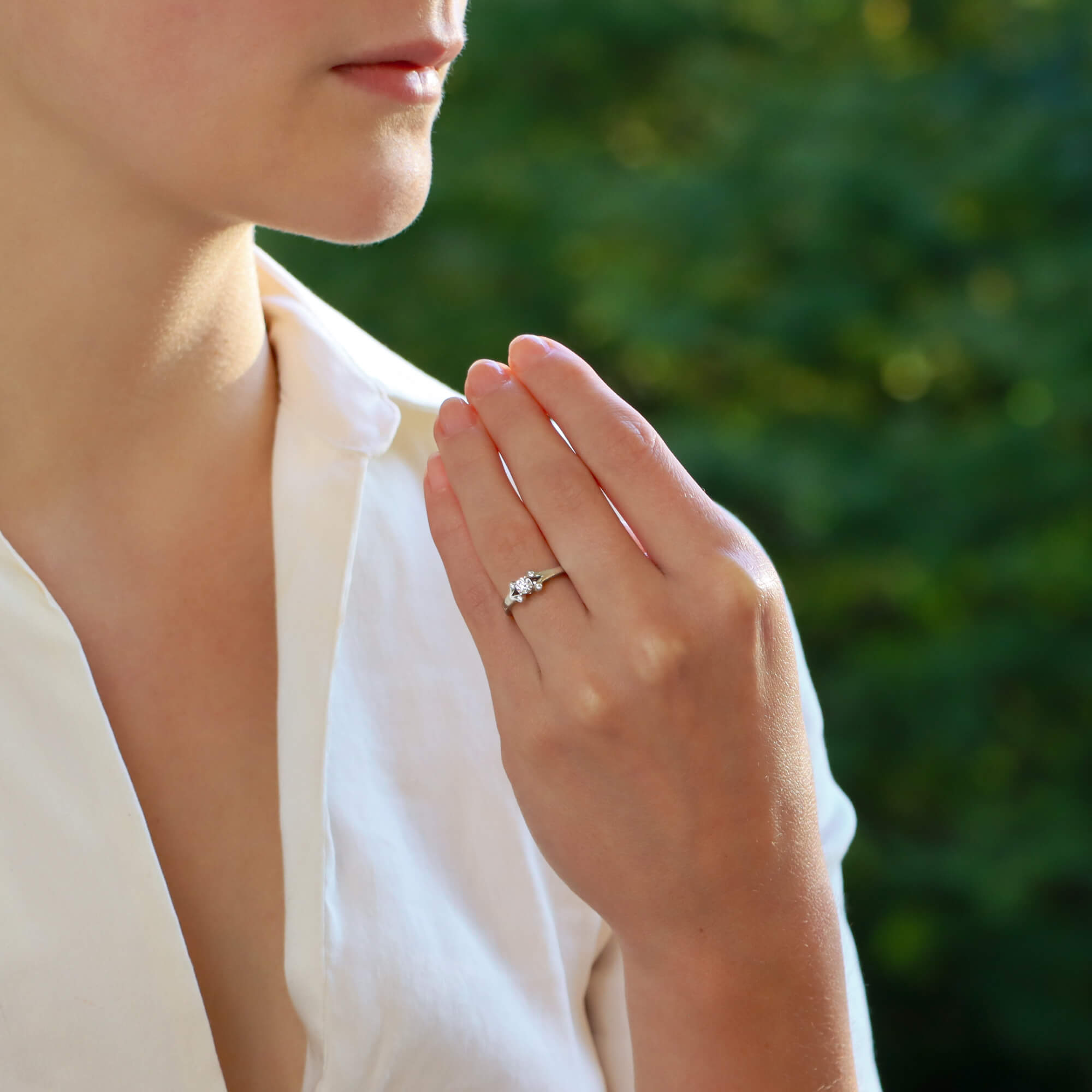Cartier diamond rings hot sale