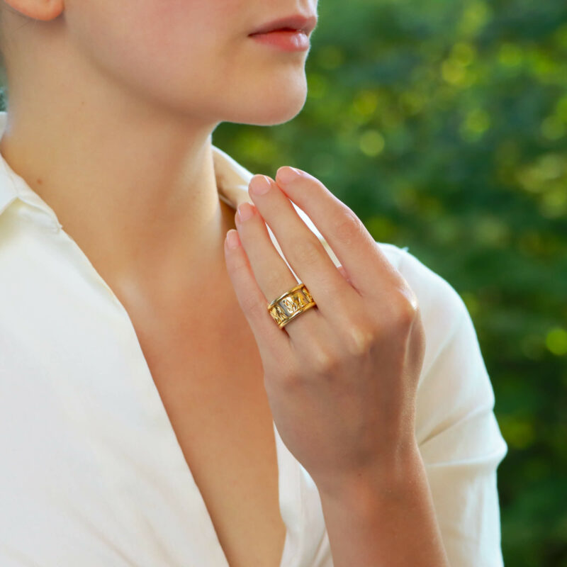 Vintage Cartier Walking Elephant Ring