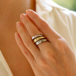 Vintage Fred Paris Coil Twist 'Success' Ring